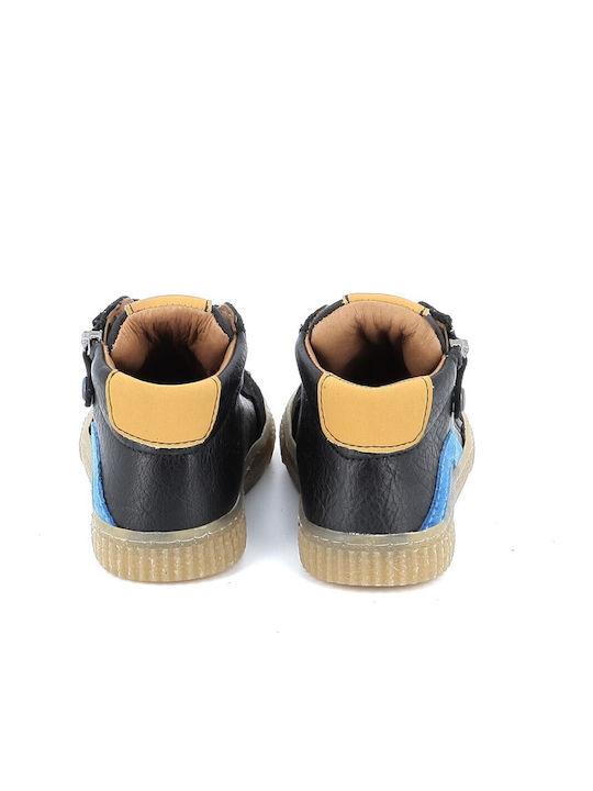 Παιδικά Sneakers High Μαύρα