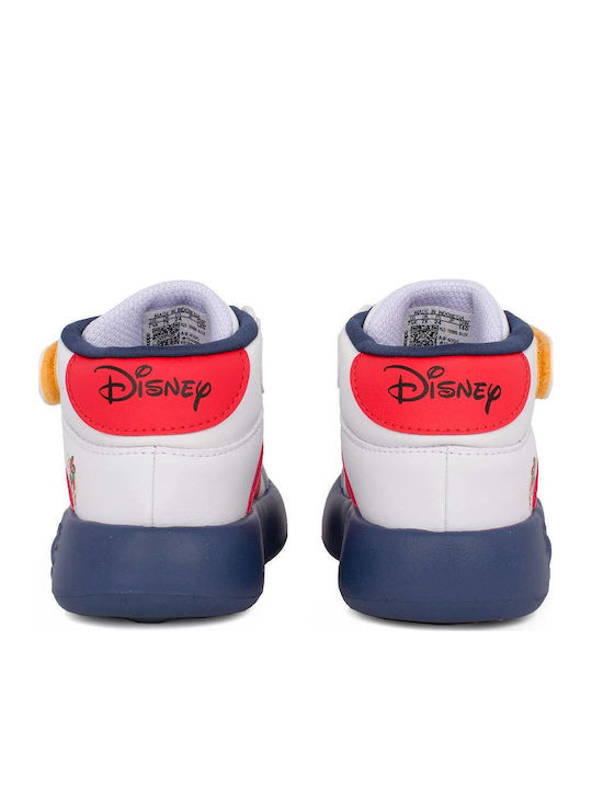 Grand Court Grand Court Mickey Детски маратонки High Бял