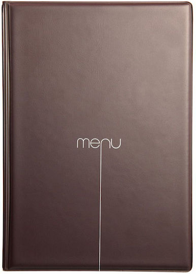 DAG Style Държач За Менюта В Кафяв Цвят 29.7x21 См Menu A4