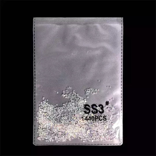 Micro Crystalized Στρας για Νύχια SS3 1440τμχ