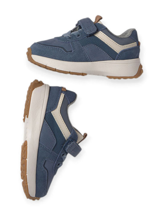 Running Kinder Sneakers mit Klettverschluss Blau