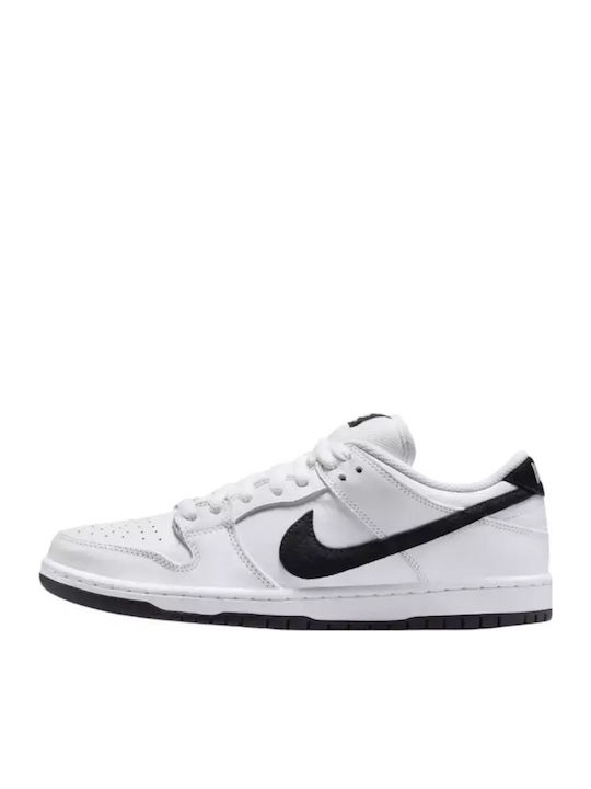 Sb Dunk Low Herren Sneakers White Black