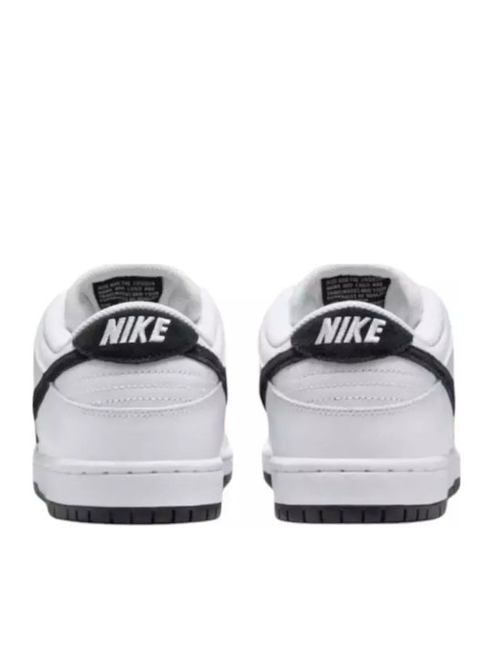 Sb Dunk Low Herren Sneakers White Black