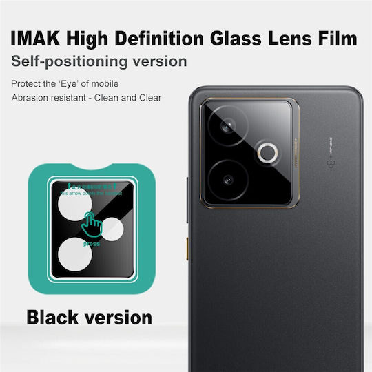 Φακού Προστασία Κάμερας Tempered Glass Μαύρο για το Realme GT 7 5G, GT 7T 5G