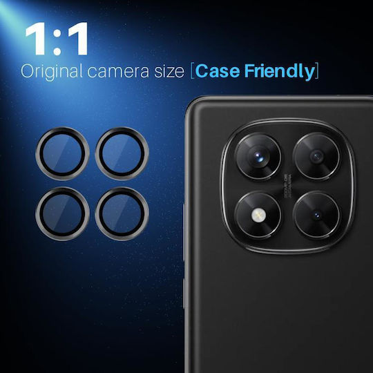 Xiaomi Προστασία Κάμερας Tempered Glass Μαύρο για το Xiaomi Redmi Note 14 Pro 5G