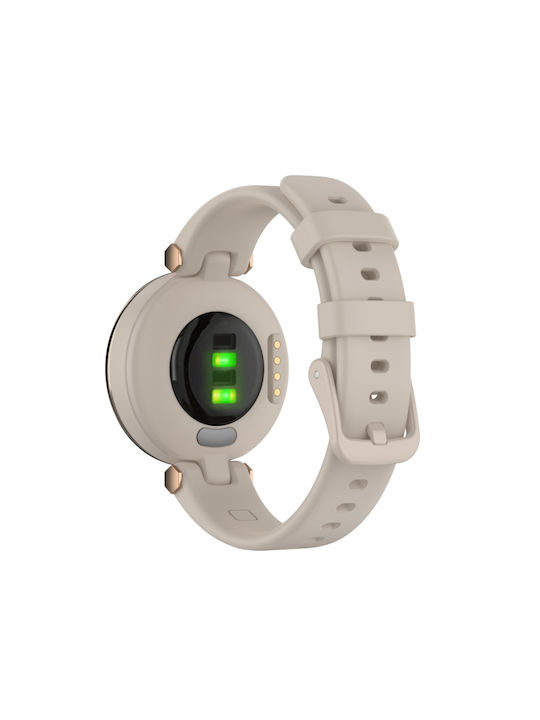 Λουράκι Σιλικόνης Μπεζ (Garmin Lily)