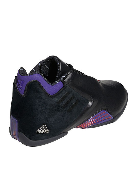 T-Mac 3 Restomod Χαμηλά Μπασκετικά Παπούτσια Core Black / Team Colleg Purple / Team Collegiate Red