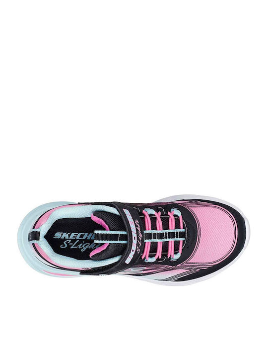 Cosmic Glow Kids Sneakers with Scratch & Lights Multicolour