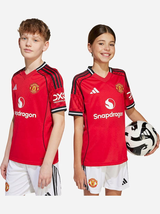 Manchester United 25/26 Home Jersey Children's Jersey Style Football