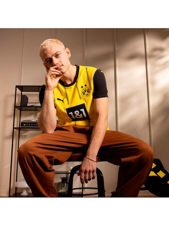 Borussia Dortmund Home Jersey Style Football