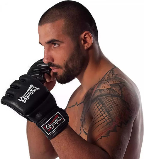 Olympus Sport Fight MMA-Handschuhe aus Kunstleder Rote