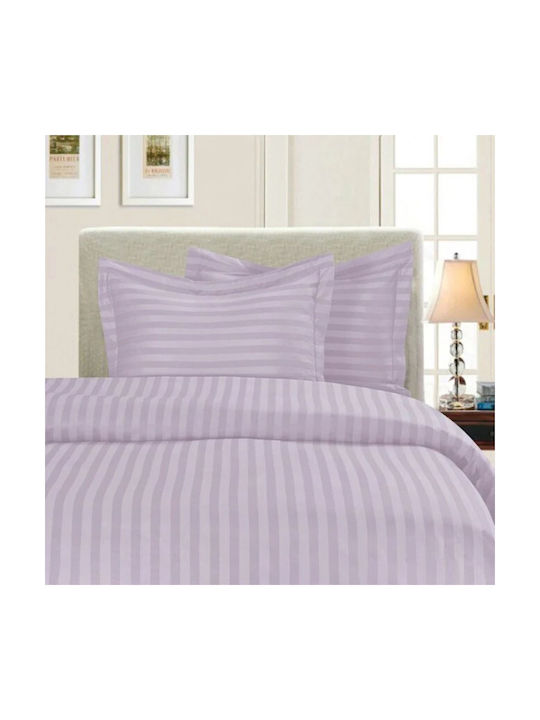 Kotonia Home Set Față de Pernă cu plic de acoperire Lila 50x70cm.