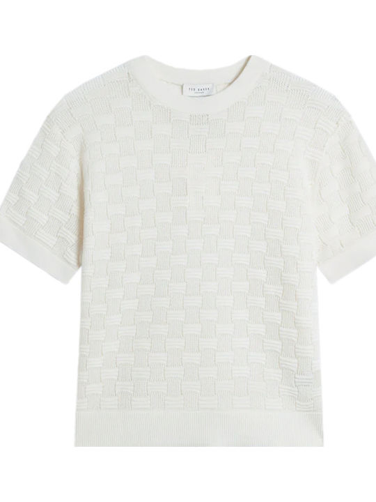 Touch Of Silk Damen T-Shirt White
