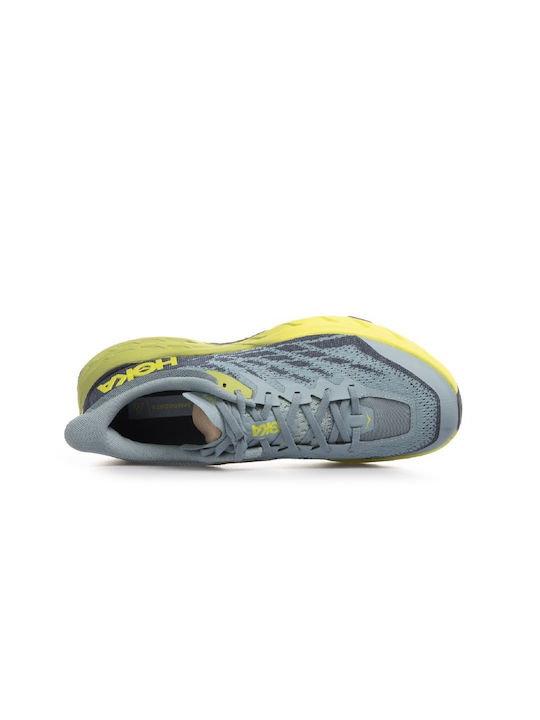 Sky Run Speedgoat 5 Sport Shoes Trail Running Stone Blue / Dark Citron