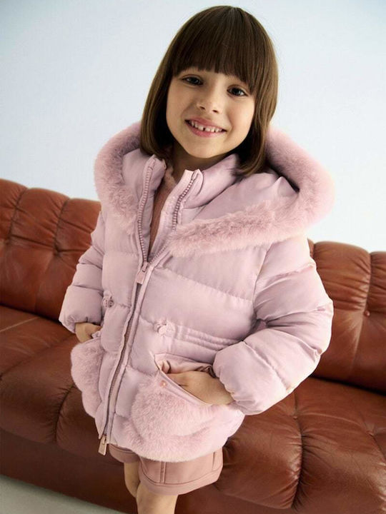 Kids' Quilted Jacket Pink