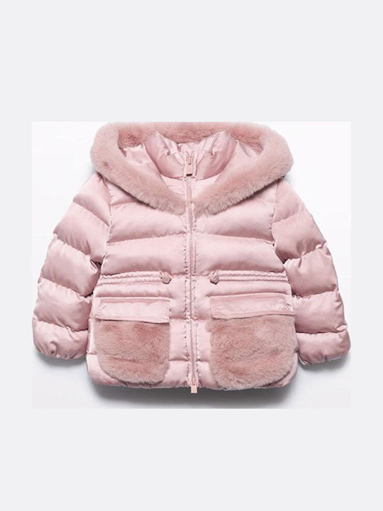 Kids' Quilted Jacket Pink