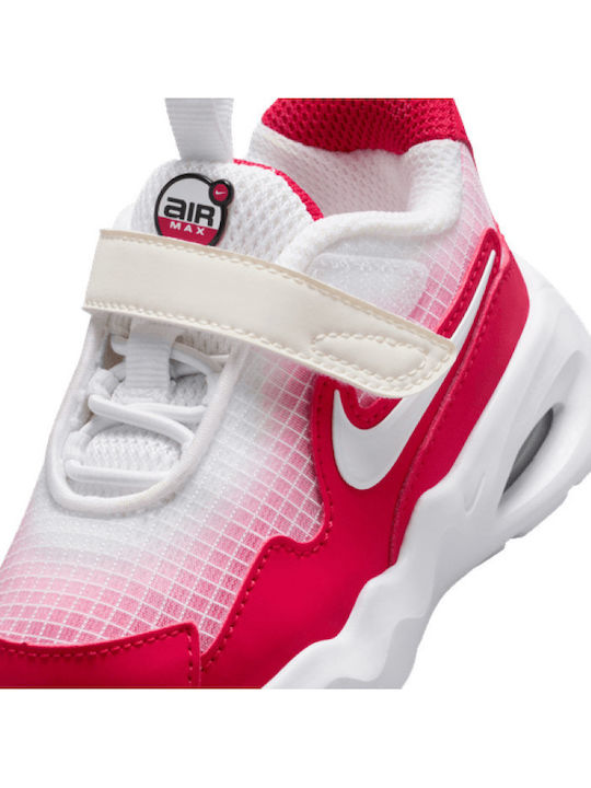 Air Max Nova Kinder Sneakers mit Klettverschluss Weiß