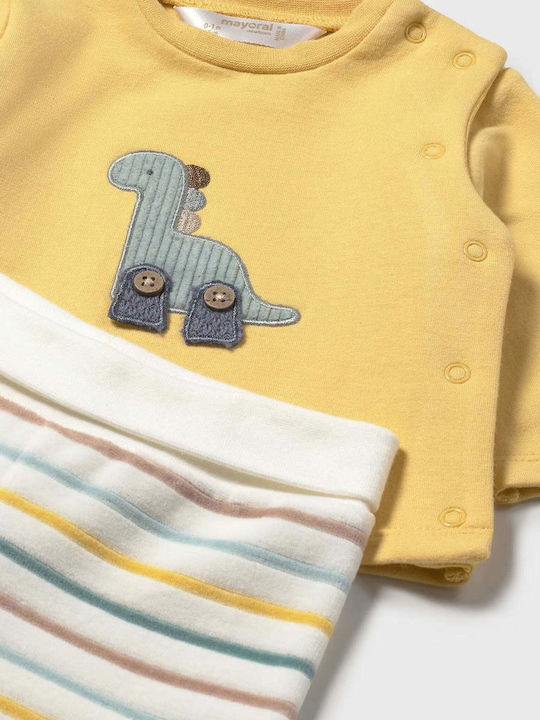 Kids' Set with Pants Winter 2pcs Yellow