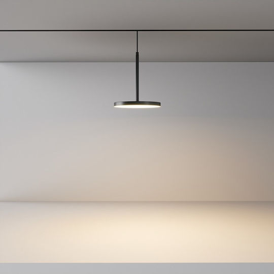 Maytoni Pendant Light Black Rail 18.5x18.5cm
