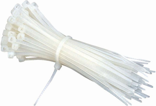 Sidirela Pack of 100pcs Black Plastic Cable Ties Ε-2518-1