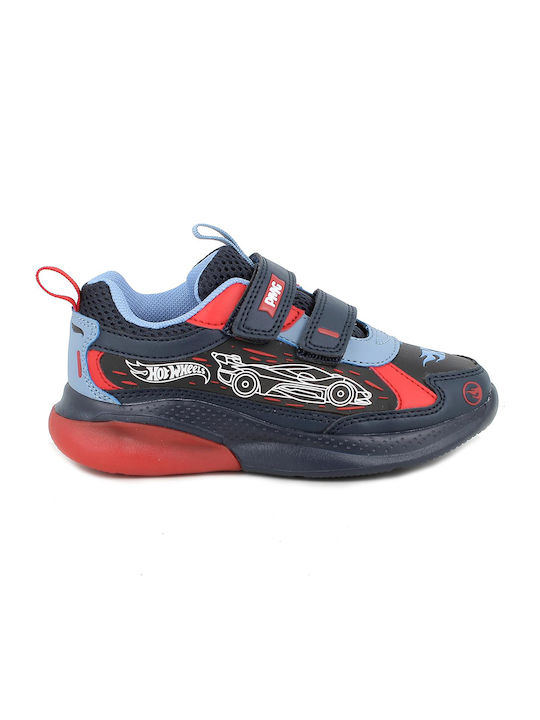 Kids Sneakers with Scratch & Lights Blue