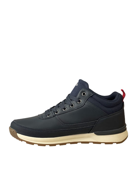 Ascot Kids Boots with Velcro Blue
