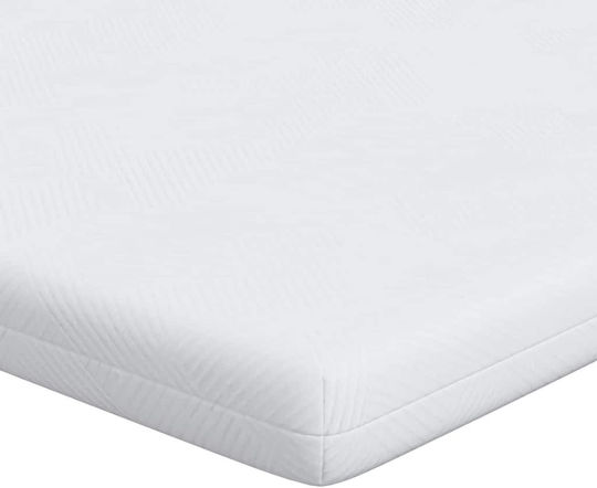 vidaXL Schutzauflage King Size Weiß 180x200cm