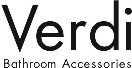 Verdi Sigma Single Wall-Mounted Bathroom Ring ​20x7.4cm Black
