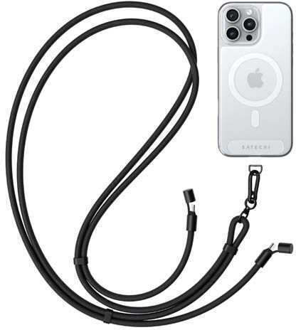 Satechi Braided USB 2.0 Cable USB-C male - USB-C 60W Black 1.5m
