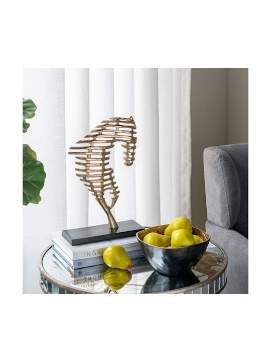 Artekko Decorative Horse made of Metal 23.5x9.5x35.6cm 1pcs