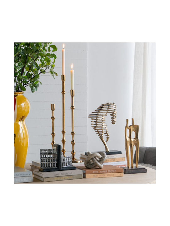 Artekko Decorative Horse made of Metal 23.5x9.5x35.6cm 1pcs