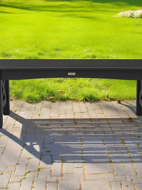 Outdoor Bench Plastic 113x40x43.5cm
