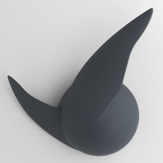Alessi Ρολόι Τοίχου Πλαστικό Γκρι 25x5cm
