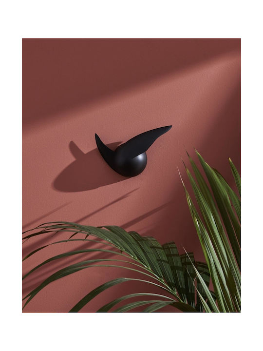 Alessi Ρολόι Τοίχου Πλαστικό Γκρι 25x5cm