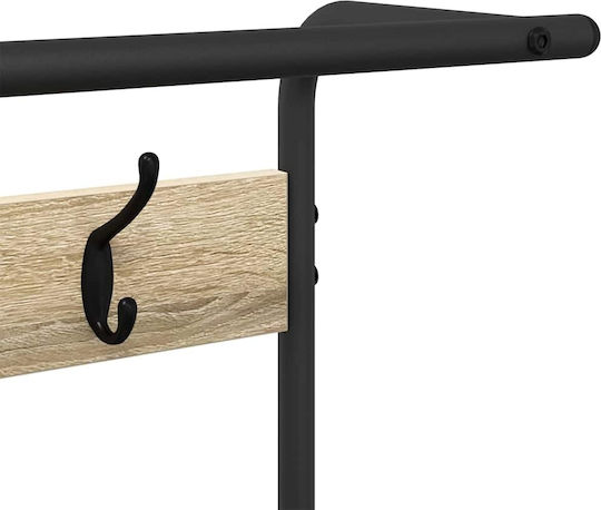 Антре с Закачалка Sonoma Oak 75x34x184бр