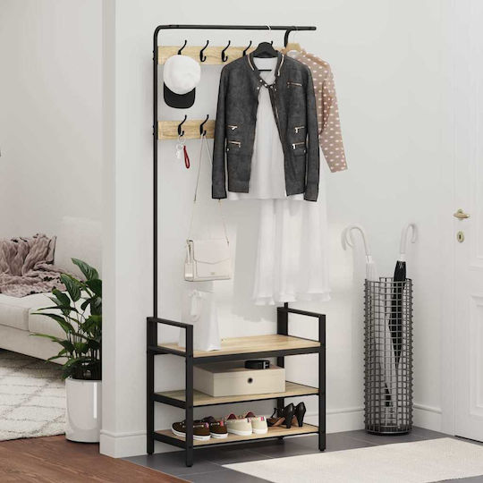 Антре с Закачалка Sonoma Oak 75x34x184бр