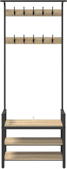 Антре с Закачалка Sonoma Oak 75x34x184бр
