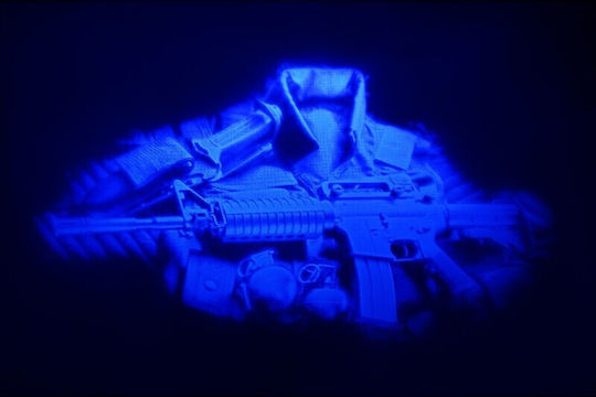 Autocolant Transparent Invizibil Fluorescent Imagine UV