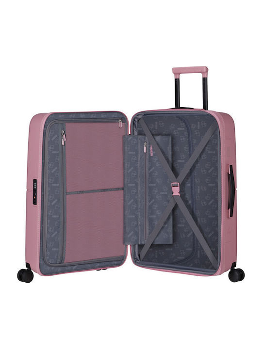American Tourister Dashpop Μεσαία Βαλίτσα Ταξιδίου Σκληρή Lilas Pink με 4 Ρόδες Ύψους 67εκ.