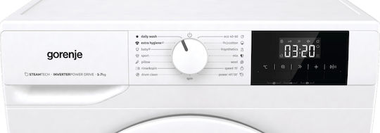 Gorenje Πλυντήριο Ρούχων 7kg 1200 Στροφών WNGPI72SBS
