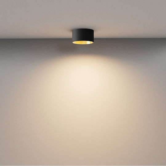 Maytoni Leuchte Deckenleuchte Schwarz mit Integrierter LED