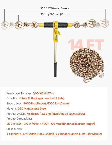 Vevor Lifting & Pulling Equipment Gray