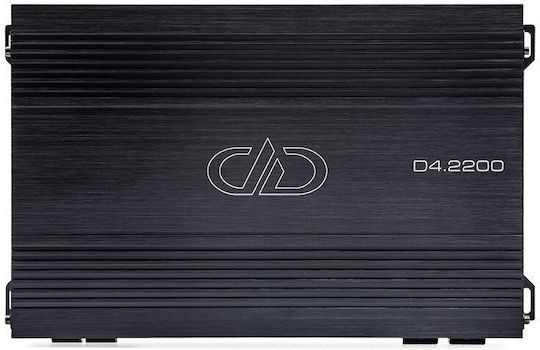 DD Audio Ενισχυτής Αυτοκινήτου 4 Καναλιών (Κλάση D)