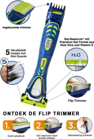 Wilkinson Hydro5 Groomer 4 In 1 Trimmer Razor Set + 5 Refills