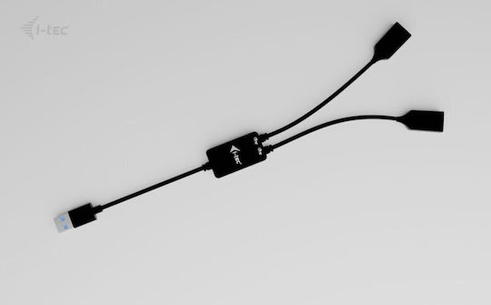 I-tec Hub USB cu Cablu Usb-a 2 Porturi 2x USB-A 3.2 Gen 1