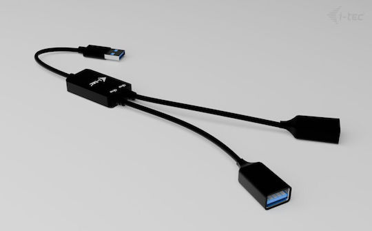I-tec Hub USB cu Cablu Usb-a 2 Porturi 2x USB-A 3.2 Gen 1