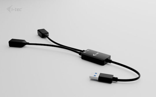 I-tec Hub USB cu Cablu Usb-a 2 Porturi 2x USB-A 3.2 Gen 1