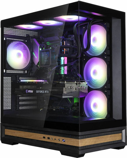 Zalman P40 Namu Gaming Midi Tower Κουτί Υπολογιστή με Πλαϊνό Παράθυρο Μαύρο