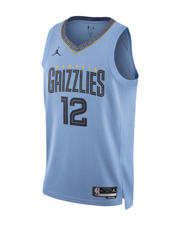 Memphis Grizzlies Statement Edition Ja Morant Ανδρική Φανέλα Εμφάνισης Μπάσκετ