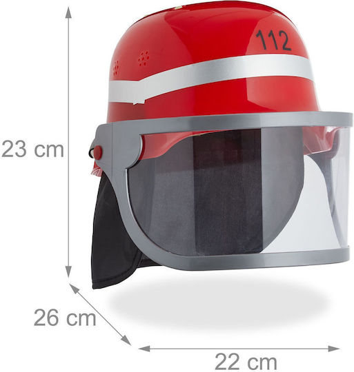 Carnival Helmet Red 1pcs